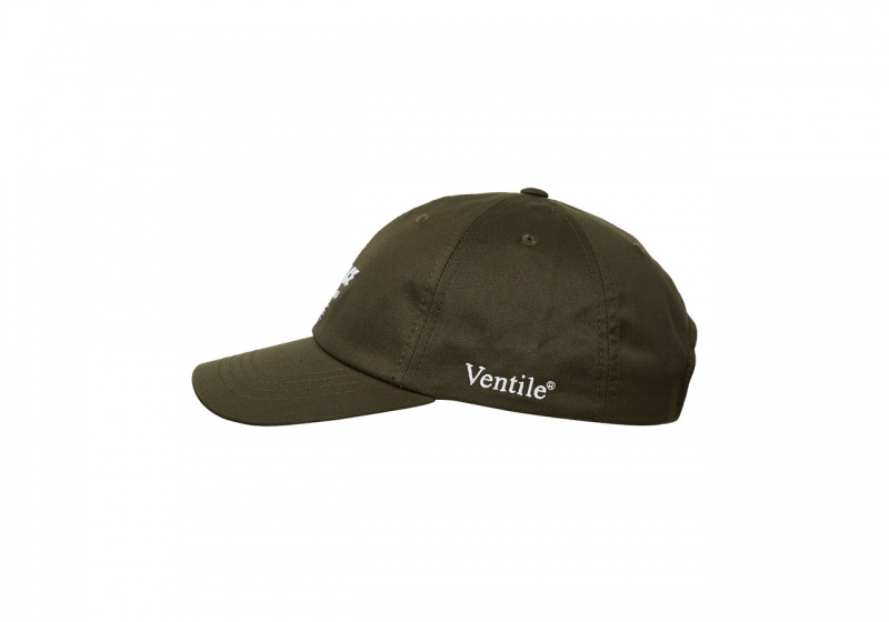 Olive Palace Ventile Palace London 6-Panel Hats | XC39-O2-JP