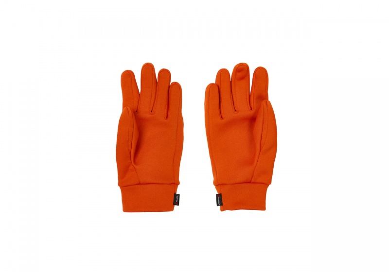 Orange Palace Polartec Powerstretch Gloves Accessories | UD45-U9-TH