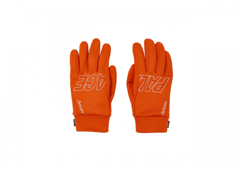 Orange Palace Polartec Powerstretch Gloves Accessories | UD45-U9-TH