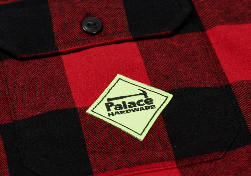 Red Palace Hardware Insulated Shirt Shirting | WO89-A5-KI