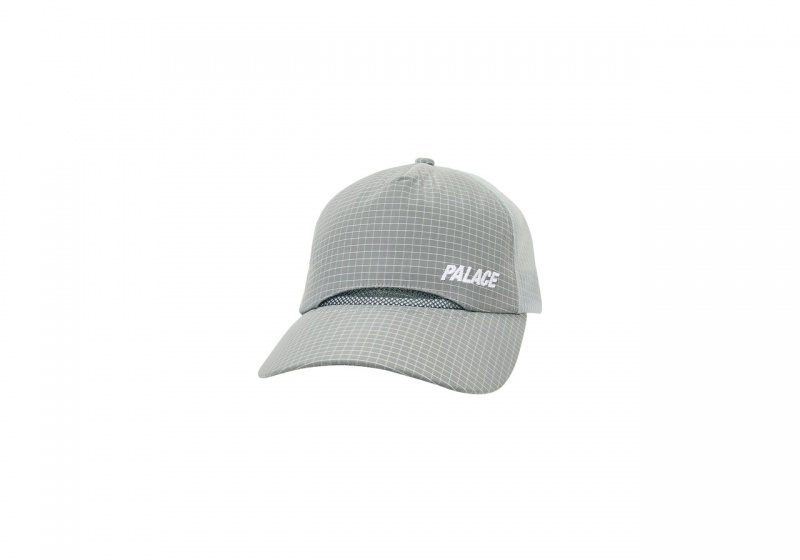 Steel Grey Palace Paltech Trucker Hats | FP44-S7-AB