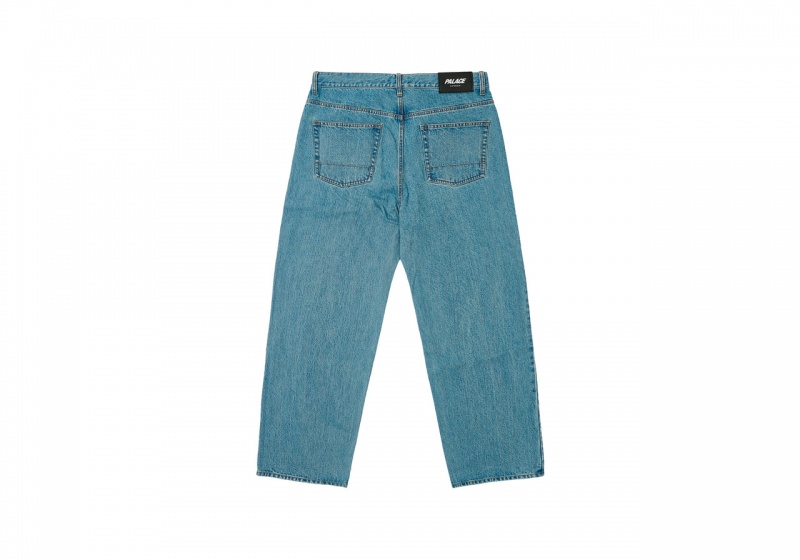 Stone Wash Palace Baggies Jean Bottoms | AX56-K8-VU