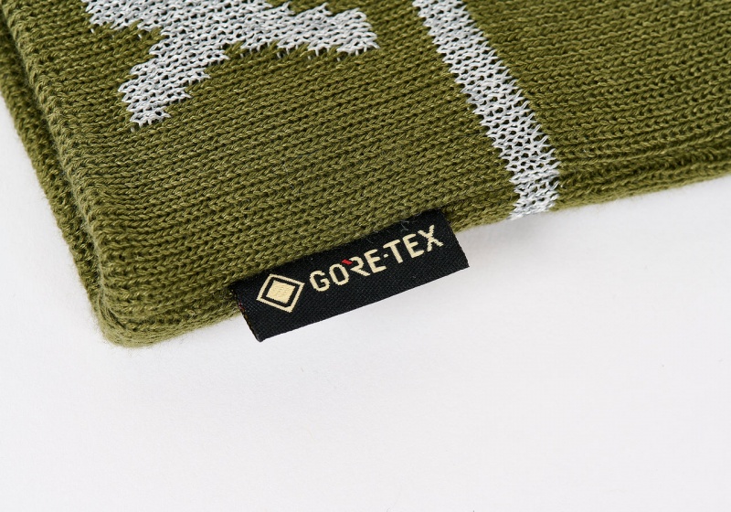 The Deep Green Palace Gore-Tex Nein Cuff Beanie Hats | MY63-E3-QI