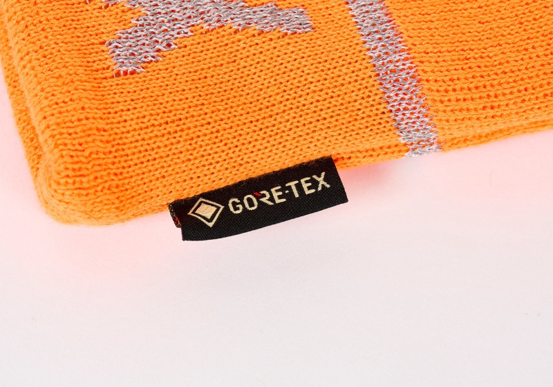 Tiger Orange Palace Gore-Tex Nein Cuff Beanie Hats | OZ71-G2-LB