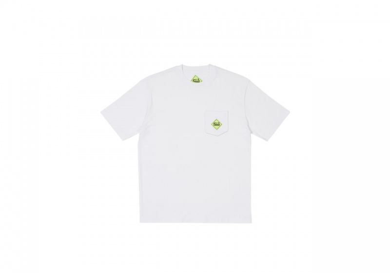 White Palace Hardware Pocket T-Shirt T-Shirts | VB49-V3-NH