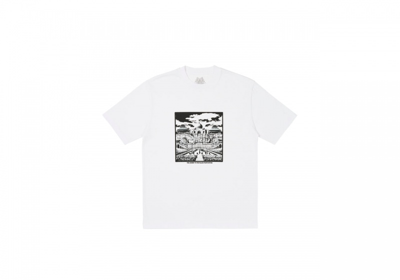 White Palace Multi Palace T-Shirt T-Shirts | OC68-S5-KM