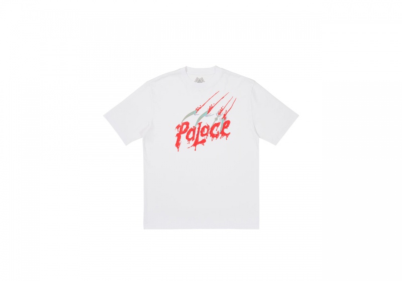 White Palace Scratchy T-Shirt T-Shirts | XL15-J6-DL