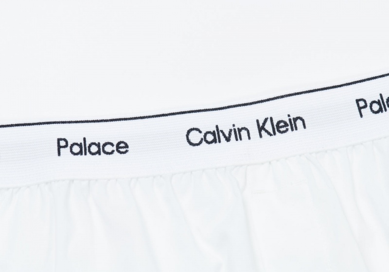 White / Black Palace Ck1 Palace Woven Boxers 2pk Classic Underwear | KS25-N5-DT