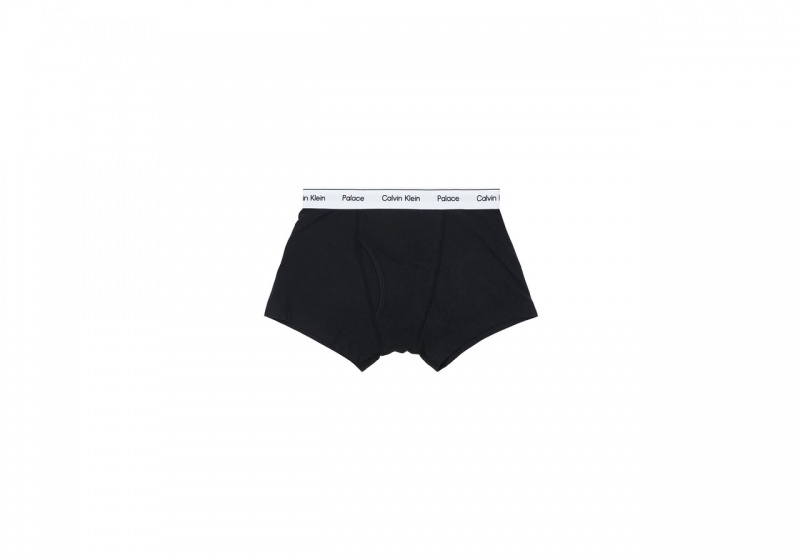 White / Light Grey Heather / Black Palace Ck1 Palace Trunks 3pk Classic Underwear | PW51-X8-LW