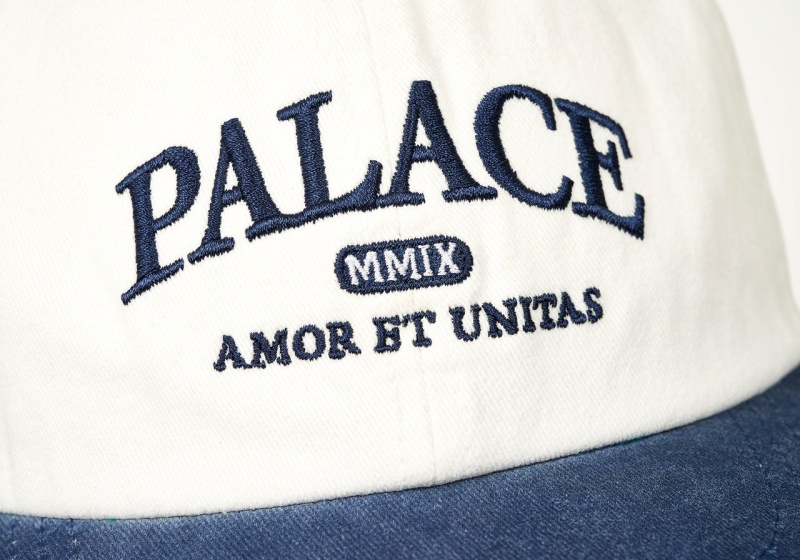 White / Navy Palace Unitas Pigment Pal Hat Hats | FO48-Z0-PW