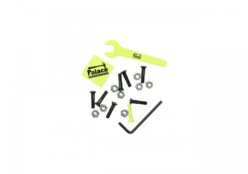 Yellow / Black Palace Hardware Allen Bolts Safety Hardware | OJ79-N7-IJ